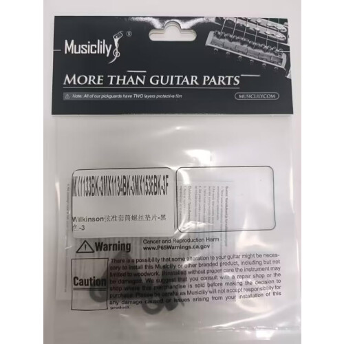 Wilkinson Sword Wilkinson Guitar Machine Heads Mouting Package Musta 1