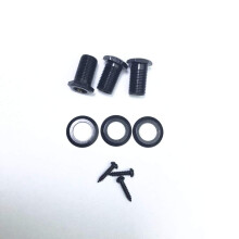 Paquete de montaje para clavijas de guitarra Wilkinson, color negro
