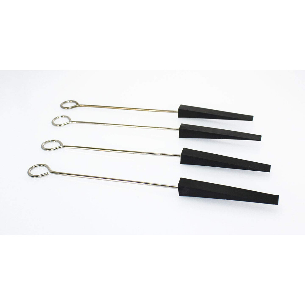 Sordina Per Pianoforte, 7,6 X 0,9 Cm, Con Manico In Fil Di Ferro, 4 Pezzi, In Gomma Usa-image