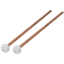 2pcs Snare Drum Timpani Stick Mallet Soft Felt Mallet med træhåndtag til perkussionsinstrument Tilbehør