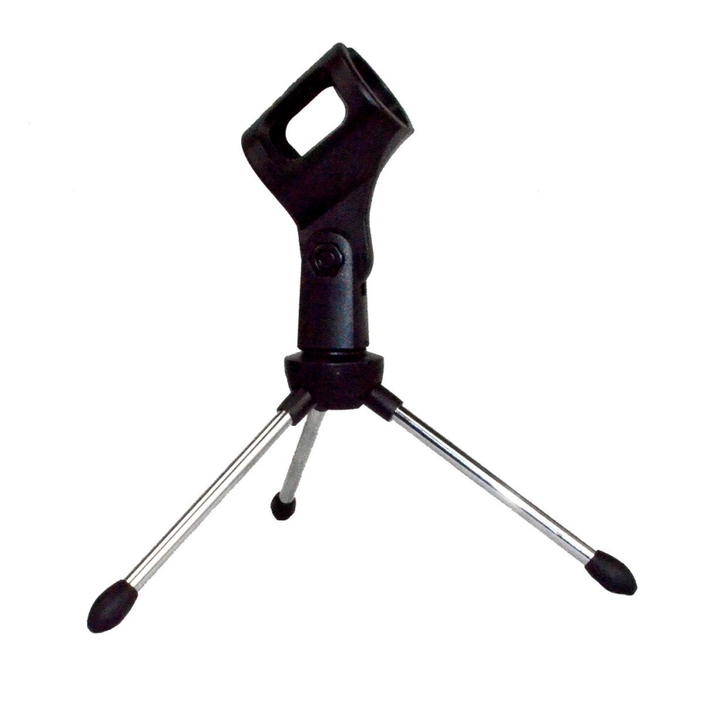 Tr   pied de microphone de bureau pliable ultra-l   ger ChromaCast avec pince pour micro CC-TDMIC