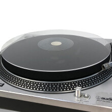 Mobile Pro Shop Acrylic Drejebord Mat - Akryl Slipmat til vinyl LP -pladeafspillere - Forbedrer lydkvaliteten og giver strammere bas - Anti Stati