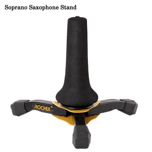 ROCHIX 1890 Vikbart brbart sopransaxofonsaxstativ Stativhllare fr stativ 1