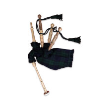 McWilliams Miniatuur Doedelzak voor Beginners Speelbaar Speelgoed Cadeau (BLACKWATCH)
