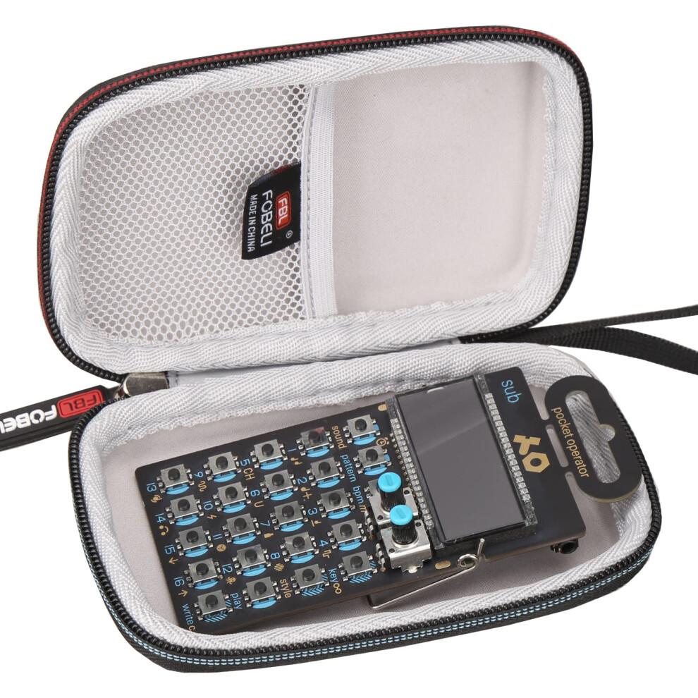 FBLFOBELI Hard Protective Case for Teenage Engineering Pocket Operators PO-12 PO-14 PO-16 PO-20 PO-24 PO-28 PO-32 PO-33 and PO-35 Sub Bass Synt