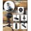 Mictop 2 Pack Desktop Mic Stand  Portable Foldable Tripod with Mic Clip Holder  Adjustable Microphone Stand For Dynamic Microphone. 3