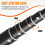 iOgrapher Microphone Boom Pole - Handheld Boom Pole Holder & Adjustable Microphone Mount - Compact & Extendable Pole Mount with Maximum Reach 1.5m (5 2