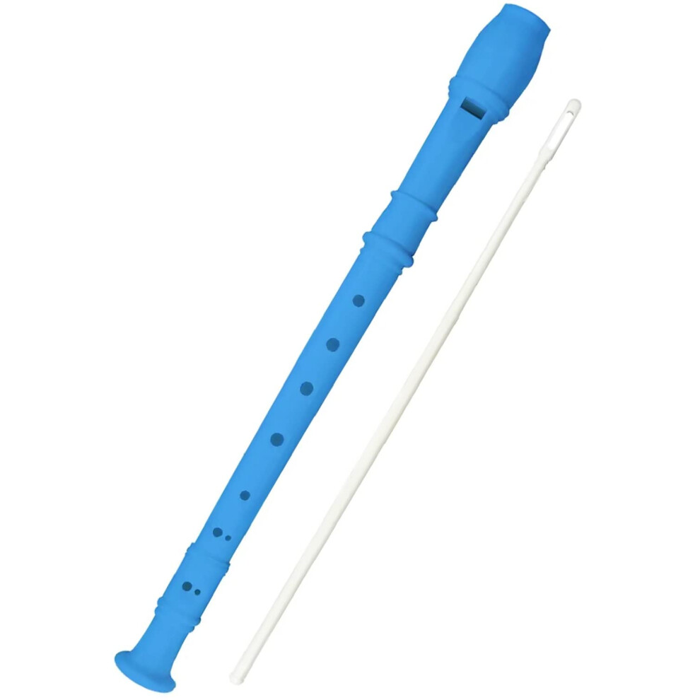 Flûte à bec soprano 8 trous, flûte soprano classique de style allemand, instruments de musique + tige de nettoyage pour débutants, cadeau de remi
