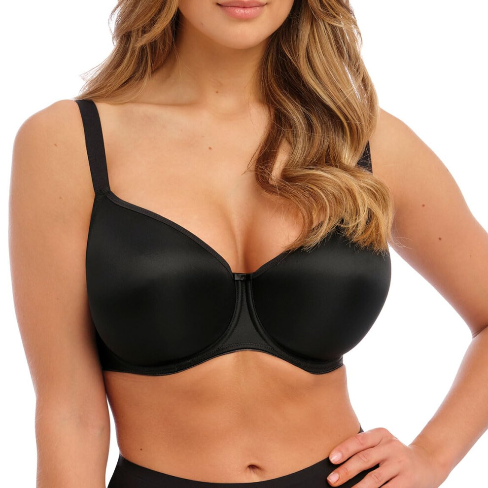 Fantasie Women'/s Smoothing Seamless Balcony Bra 4520  Black 36F