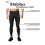CW-X Men's Stabilyx Joint Support Compression Sports Tights  Black  Medium 2