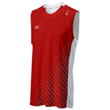 P   nsky dres bez ruk   vov Mizuno National VI, cerven   /biely, velkost XXL
