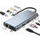 Station daccueil de voyage USB multifonction pour ordinateur portable 3