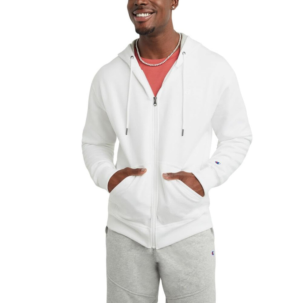 Champion Men's Zip-Up Hoodie  Powerblend  Zip-Up Hoodie Sweatshirt for Men (Reg. or Big & Tall)
