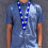 Lanyard Polar Bear Mustache Royal 2