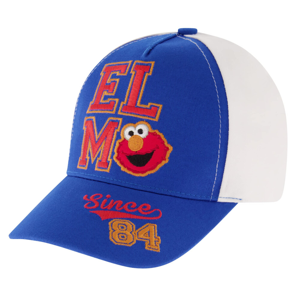 Sesame Street Boys Baseball Hat  Elmo  Abby Cadabby & Bart Simpson Adjustable Cap For Toddler Ages 2-4 Or Kids Ages 4-7