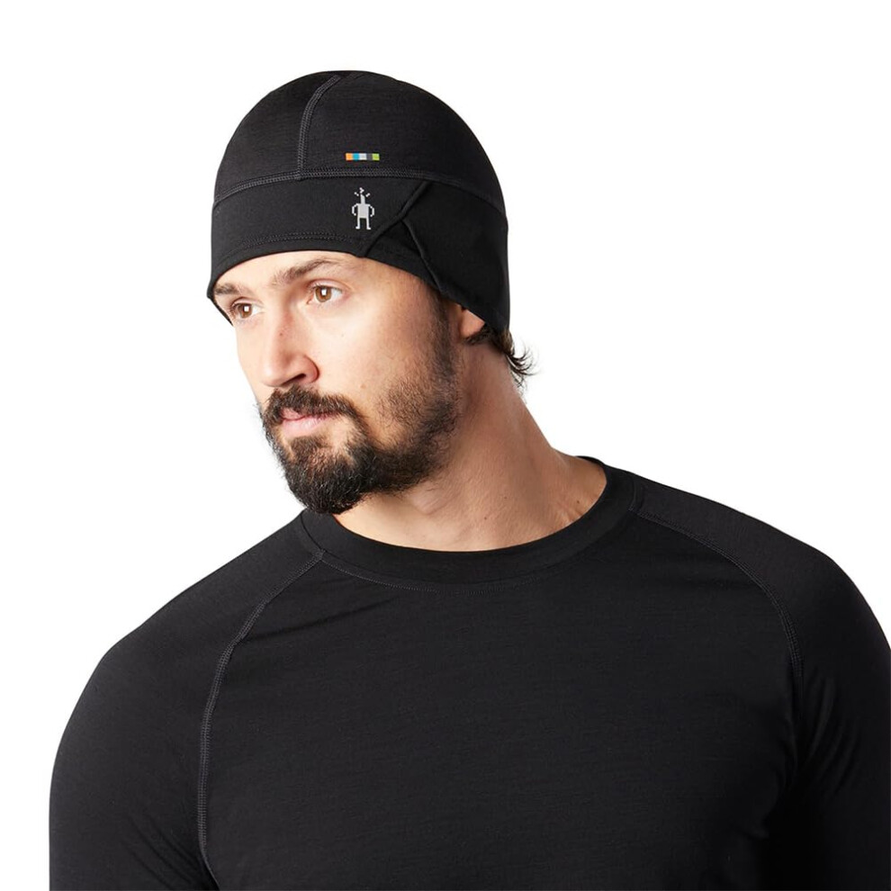 Smartwool Active Merino Fleece Beanie For Men and Women Black One Size