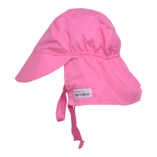 Flap Happy Upf 50+ Flap Hat med b?nd Candy Pink Medium 1