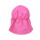 Flap Happy Upf 50+ Flap Hat med b?nd Candy Pink Medium 4