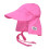 Flap Happy Upf 50+ Flap Hat med b?nd Candy Pink Medium 3
