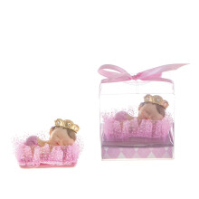 Lunaura Baby Keepsake - Sada 12 dvek, kter nos korunku, drmajc na poltr, ruov