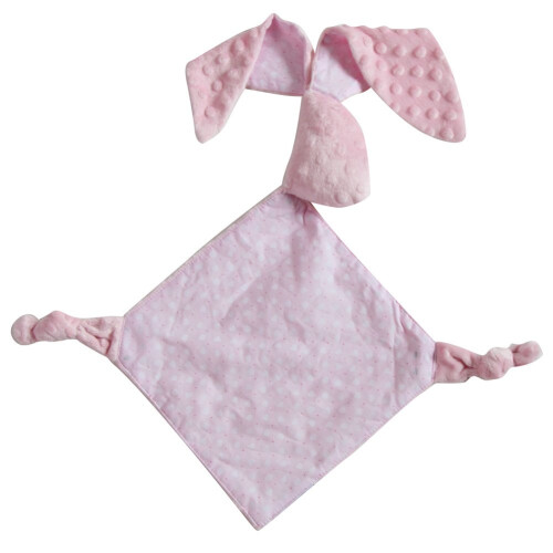 Snuggle Stuffs Plush Bunny Baby Security Blanket 1