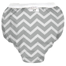 Kushies Baby Waterproof Training Pant (29-33 Pounds) Harmaa Medium