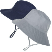 MaxNova Baby Sun Hat Toddler Nyri UPF 50+ Baby Girl Bucket Hat szles karimj strandsapka 2-7 ves fiknak