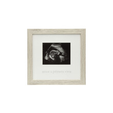 Kate & Milo Rustikln sonogram Fotormecek na pamtku pro miminko panelsk ultrazvukov rm pro miminko Amor a Primera Vista Nov Rmecek na pamtk