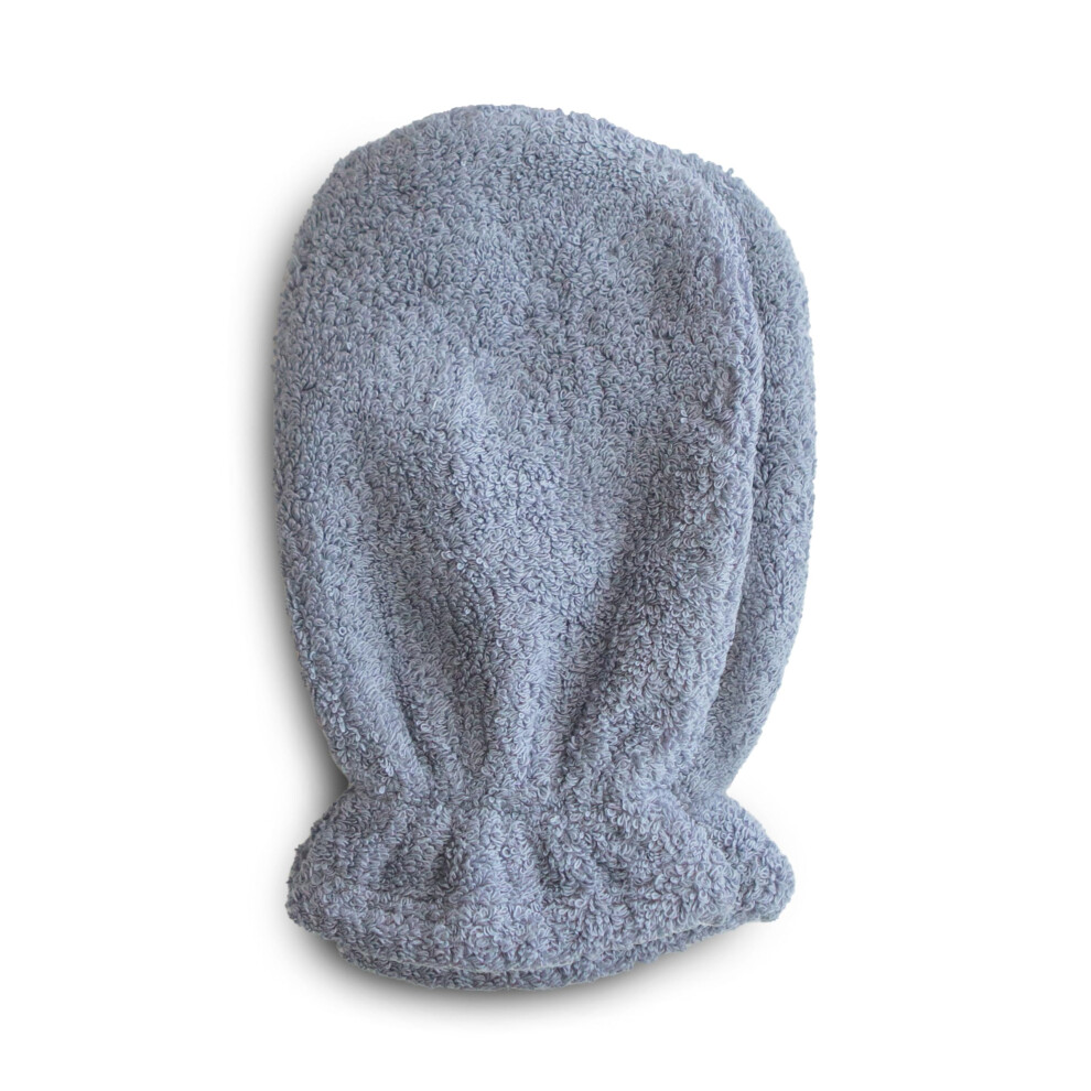 Gant de toilette pour b   b    Mushie | Coton bio | Lot de 2 (Tradewinds)