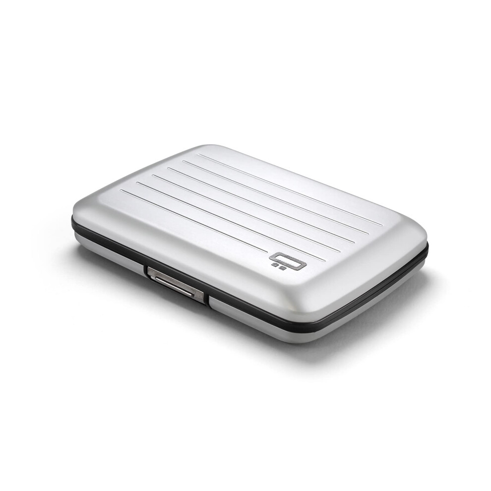 Gon -Designs- Ogon Aluminiowy Portfel Inteligentny Obudowa V2 - Latwa Masa - Metalowa Blokada - Mocny Uchwyt Na Karte Blokujace Rfid - Maksymalni-image