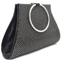 MOSSMON Kristallen clutch portemonnees Bruid en bruidsmeisje handtas Elegant schoudertasje avondtasje voor dames