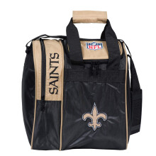 KR Strikeforce NFL New Orleans Saints Single Bowling Ball Tygvska med skofack
