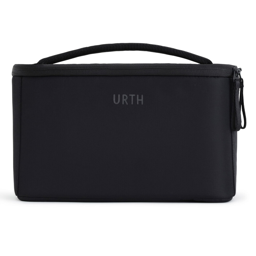 Urth Arkose 3.7L Camera Insert Bag - Water Resistant Padded Recycled Case For Dslr/Slr Camera Lens And Photography Accessories In Black 9354842008566