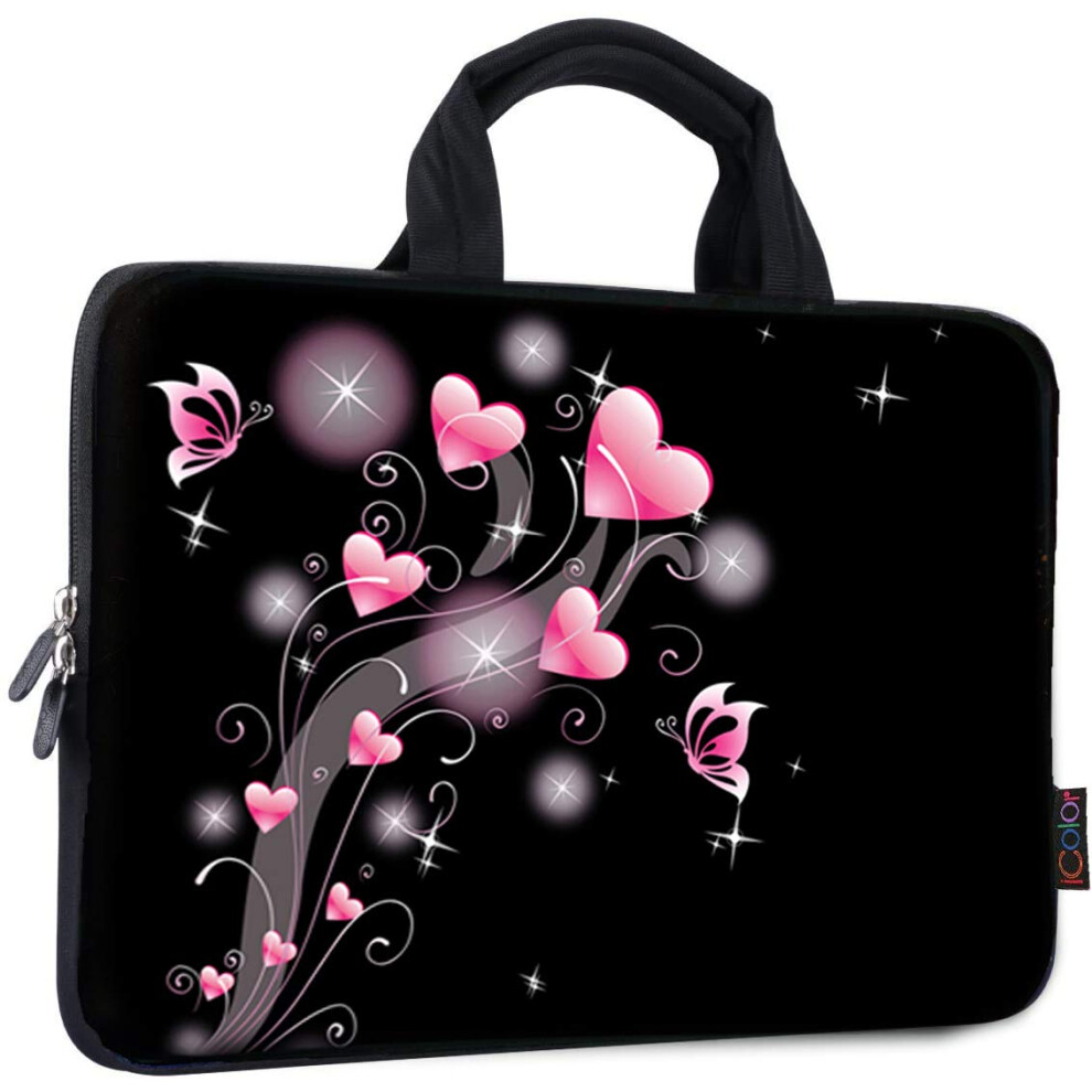 Icolor 11 11.6 12 12.1 12.5 Inch Laptop Carrying Bag Chromebook Case Notebook Ultrabook Bag Tablet Cover Neoprene Laptop Sleeve Case Chromebook Sleeve 762917997933