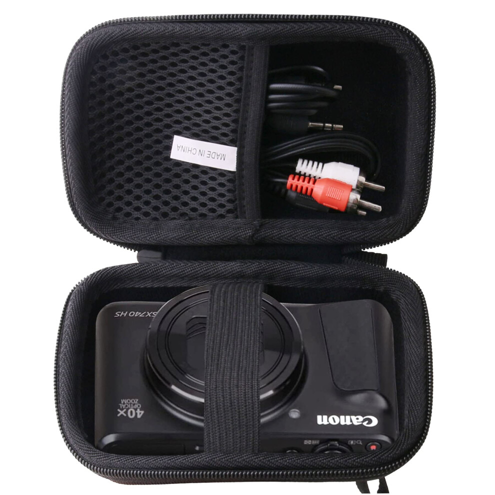 Jinmei Hard Eva Carrying Case Compatible With Canon Powershot G7 X Digital Camera/Sx720 Sx620 Sx730 Digital Camera. (Black) Black 612755496061