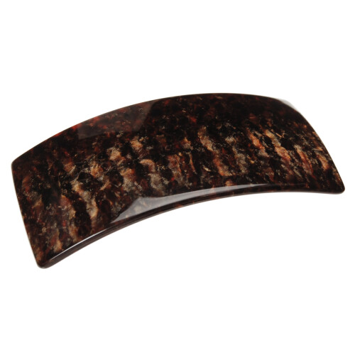 France Luxe Wide Rectangle Barrette - Mojave