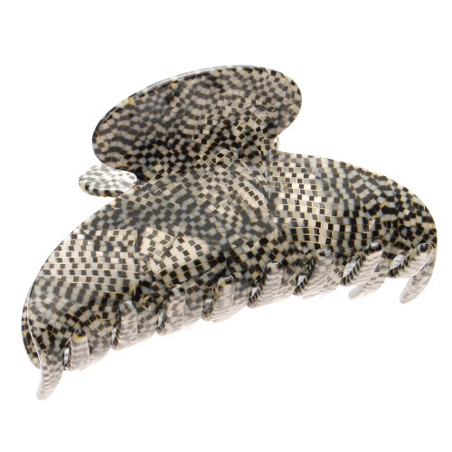 France Luxe Large Couture Jaw - Opera Silver 1