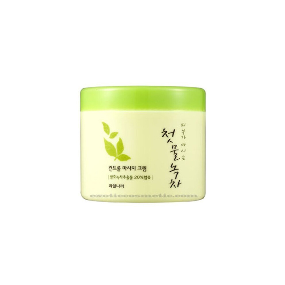Kwailnara Green/Cream The First Tea Control Massage (Fermented Tea)
