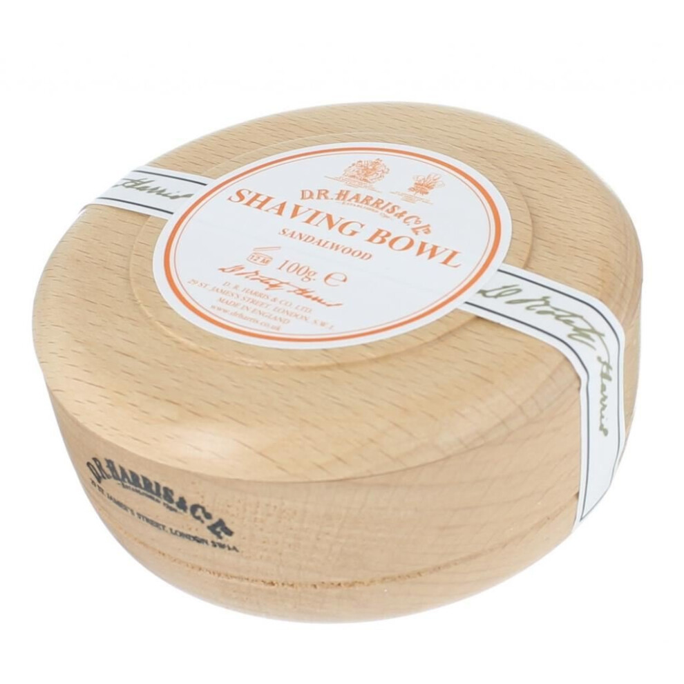 D.r. Harris D.r.harris & Co Sandalwood Beech Shaving Bowl & Shaving Soap