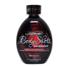 Tanovations Ed Hardy Body Shots Doble Shot Advertencia Mega Extreme Hot Tingle 13.5 oz.