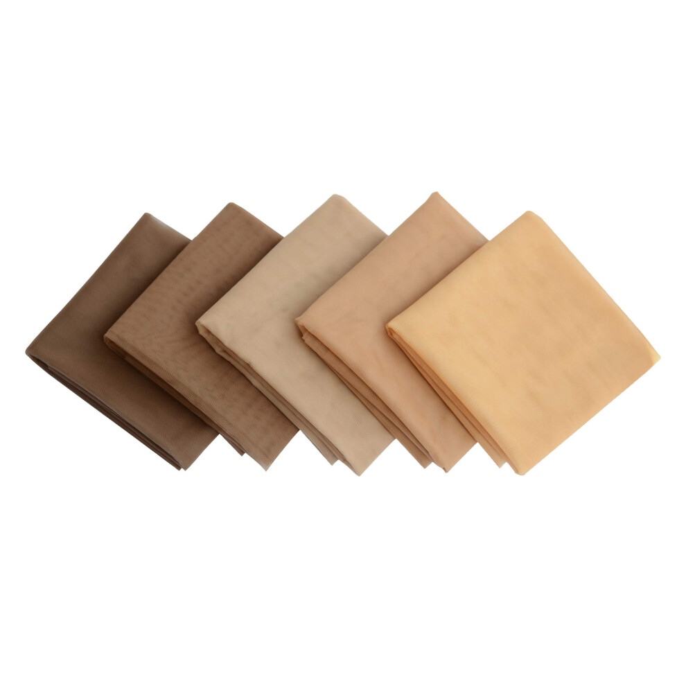 Rete In Pizzo Svizzero Da 1 Metro Per La Realizzazione Di Parrucche E Calotte Per Parrucche O Retina Per Capelli Con Chiusura In Pizzo Per Ripara-image