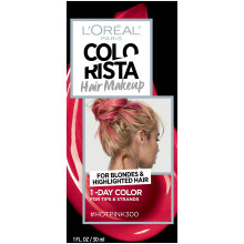 L'Oreal Paris Hair Makeup Tymczasowa 1-dniowa koloryzacja wlosσw dla blondynek Hot Pink 300 1 uncja plynu