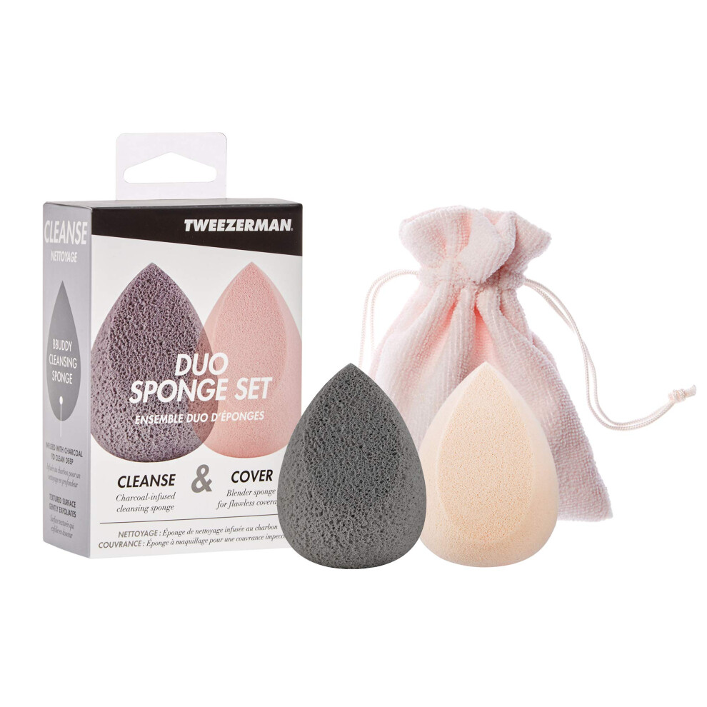 Tweezerman Duo Sponge Set