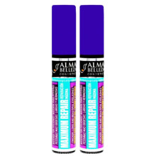 2x Alma Belleza MAXIMUM REPAIR Black Mascara TYKKERE & LANGE ?jenvipper vandt?tte