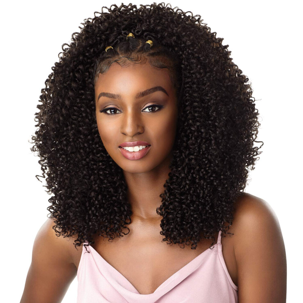 Lulutress Multi Pack Deals! Sensationnel Synthetic Hair Crochet Braids 2X Coily 3C (3-Pack 1)