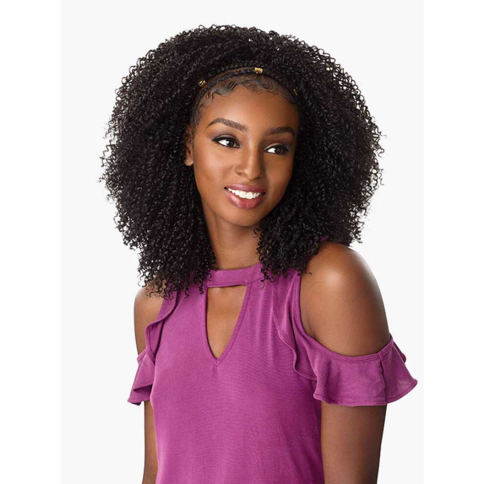 Sensationnel Multi Pack Deals! Synthetic Hair Crochet Braids Lulutress 2X Kinky 4B (1-Pack 2)