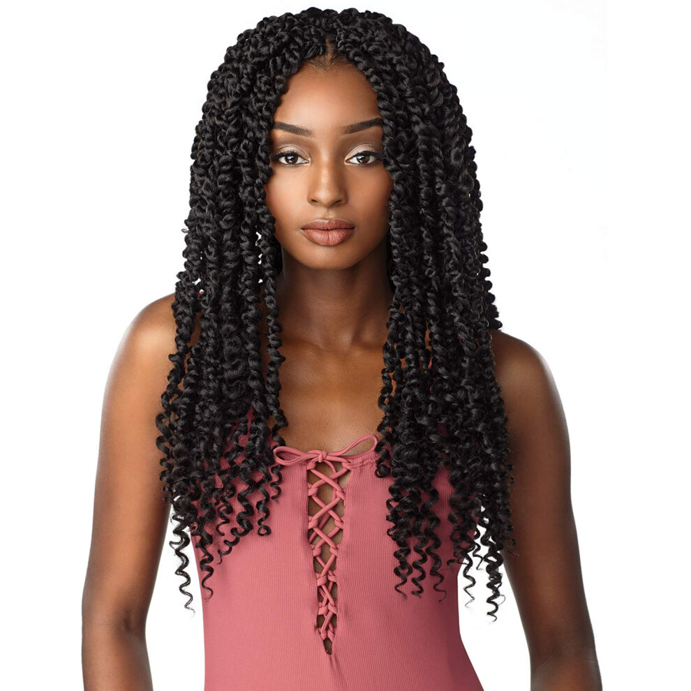 Lulutress Multi Pack Deals! Sensationnel Crochet Braids Passion Twist 18"""" (5-Pack 2)