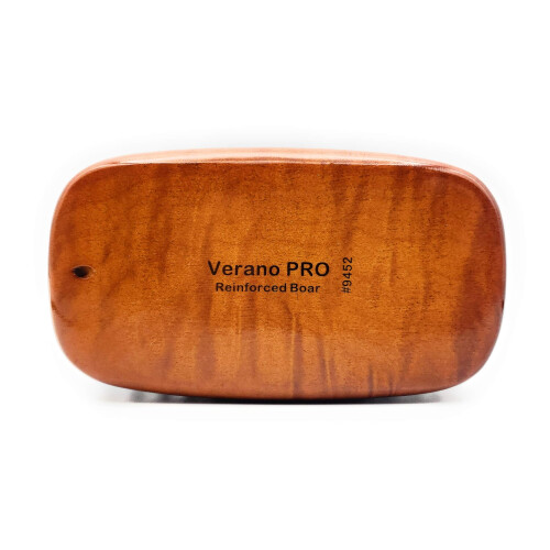 Verano Pro Boar Bristle 9-Row Reinforced Rectangular Palm Wave Brush #9452 2