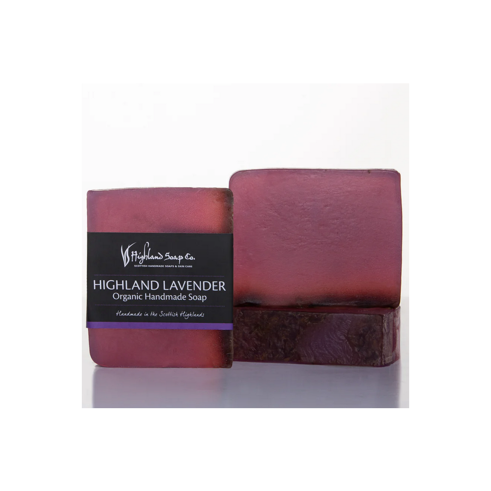The Highland Soap Company Lavender Highland Soap Co Scottish Highland Organic Handmade Soap Bar