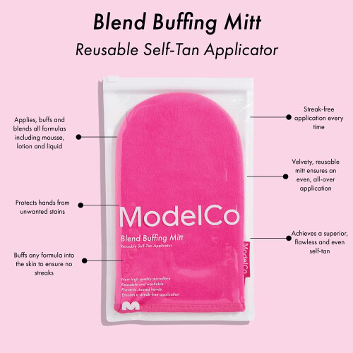 ModelCo Tanning Essentials - Mousse Auto-Bronzante Et Gant D'application - Formule Mousse Sans Stries 2